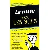 livre guide de conversation le russe pour les nuls, 3e édition