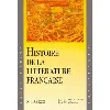 livre histoire de la littérature française