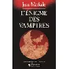 livre l'énigme des vampires