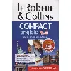 livre le robert & collins compact+ anglais