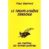 livre le trente - sixième dessous