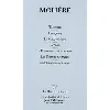 livre molière - tartuffe - dom juan - le misanthrope - l'avare - le bourgeois gentilhomme - les femmes savantes - le malade imagin