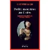 livre petits meurtres au caire