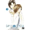 livre say i love you - tome 3