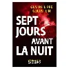 livre sept jours avant la nuit