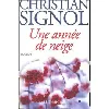 livre une année de neige