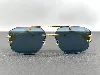 lunettes de soleil versace ve2275 avec des verres bleus