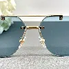 lunettes de soleil versace ve2275 avec des verres bleus