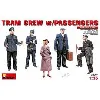 miniart - miniart - tram crew w/passengers