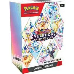 pack booster pokemon prismatiques