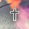 pendentif croix argent autre 1,44g