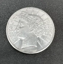 pièce 100 francs république française 1988 argent 900 millième 14,96g