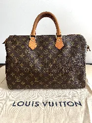 sac à main louis vuitton speedy 35 en toile monogram