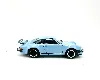 voiture miniature welly porsche 911 turbo 1/24 bleu n°43683