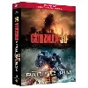 blu-ray godzilla + pacific rim - 3d + 2d