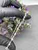 bracelet argent à barres scintillant argent 925 millième (22 ct) 10,6g