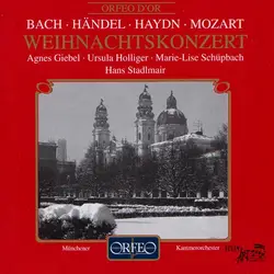 cd agnes giebel, ursula holliger, marie - lise schüpbach, hans stadlmair - weihnachtskonzert (1997)
