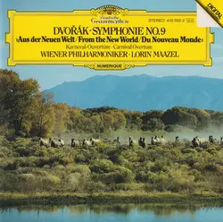 cd antonín dvo?ák - wiener philharmoniker, lorin maazel - symphonie no.9 »aus der neuen welt« / karneval - ouvertüre (1983)