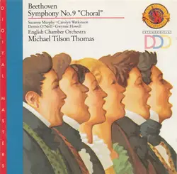 cd beethoven, english chamber orchestra, michael tilson thomas - symphony no. 9  (1988)