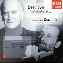 cd beethoven - françois - rené duchable, sinfonia varsovia, yehudi menuhin - concertos pour piano 2 & 6 (piano concertos / klavier