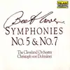 cd beethoven - the cleveland orchestra, christoph von dohnányi - symphonies no. 5 & no. 7 (1988)