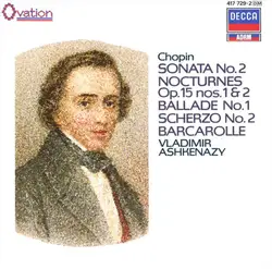 cd chopin - vladimir ashkenazy - sonata no.2 / nocturnes op.15 nos.1 & 2 / ballade no.1 / scherzo no.2 / barcarolle (1987)