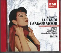 cd donizetti - callas, tagliavini, cappuccilli, philharmonia orchestra & chorus, serafin - lucia di lammermoor highlights (1960)