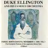 cd duke ellington and his orchestra - fargo, north dakota, november 7, 1940, vol. 1 (1991)