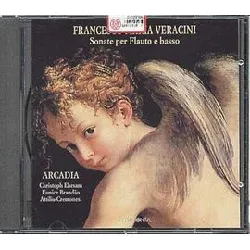 cd francesco maria veracini, arcadia - sonate a flauto solo e basso vol.1 (1992)