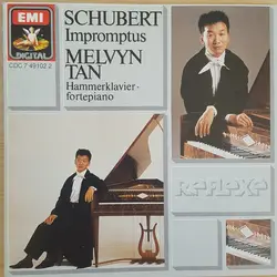 cd franz schubert, melvyn tan - impromptus (1988)