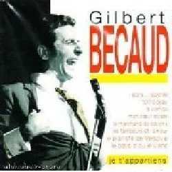 cd gilbert becaud - je t'appartiens (2007)