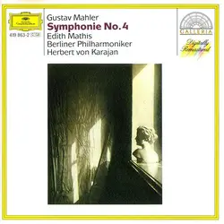 cd gustav mahler - edith mathis, berliner philharmoniker, herbert von karajan - symphonie no. 4 (1996)