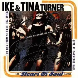 cd ike & tina turner - what you hear is what you get (live at carnegie hall) (1998)