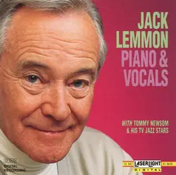 cd jack lemmon with tommy newsom and his tv jazz stars - piano & vocals (1991)