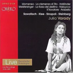 cd julia varady - sawallisch, klee, sinopoli, steinberg - idomeneo - la clemenza di tito - holländer - meistersinger - la forza de