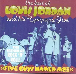 cd louis jordan and his tympany five - five guys named moe - the best of (1991)