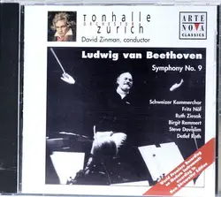 cd ludwig van beethoven - tonhalle orchester zurich, david zinman, schweizer kammerchor, fritz näf, ruth ziesak, birgit remmert, s
