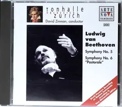 cd ludwig van beethoven - tonhalle orchester zurich, david zinman - symphony no. 5 / symphony no. 6  (1997)