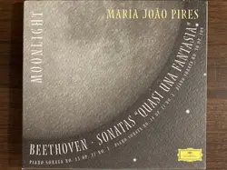 cd maria joào pires, beethoven - moonlight | sonatas  (2001)