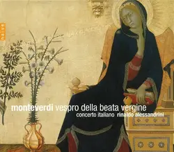 cd monteverdi, concerto italiano, rinaldo alessandrini - vespro della beata vergine (2004)