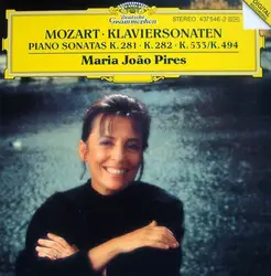 cd mozart, maria joào pires - klaviersonaten = piano sonatas k. 281 · k. 282 · k. 533/k. 494 (1993)