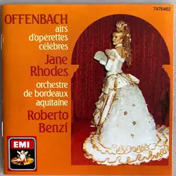 cd offenbach, jane rhodes, orchestre de bordeaux aquitaine, roberto benzi - airs d'opérettes célèbres (1987)
