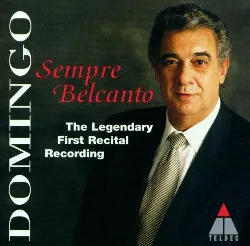 cd placido domingo - sempre belcanto - the legendary first recital recording (1968)