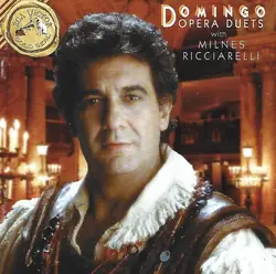 cd placido domingo, sherrill milnes, katia ricciarelli - domingo opera duets with milnes, ricciarelli (1997)