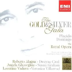 cd placido domingo, the orchestra of the royal opera house, covent garden, asher fisch - the gold & silver gala (1997)