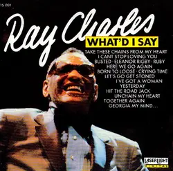 cd ray charles - what'd i say (1989)