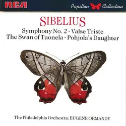 cd sibelius, the philadelphia orchestra, eugene ormandy - symphony no.2 - valse triste - the swan of tuonela - pohjola's daughter 