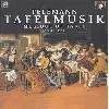 cd tafelmusik - musique de table - intégrale