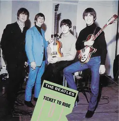 cd the beatles - ticket to ride (1989)