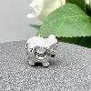charm pandora éléphant argent 925 millième (22 ct) 5,01g